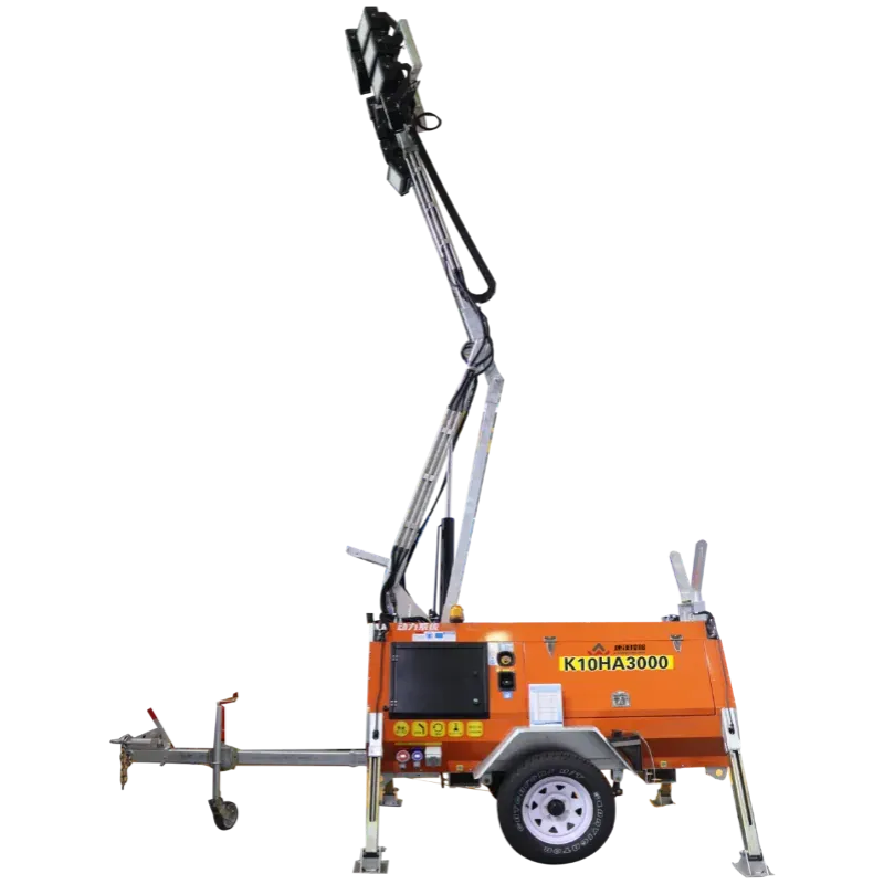 K10HA3000 3000kW Lighting Tower Diesel Generator - 2000 kW+ Mobile Generators Generator - Aider Power