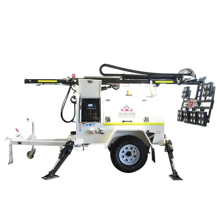 K75H2400 2400kW Lighting Tower Diesel Generator - 2000 kW+ Mobile Generators Generator - Aider Power